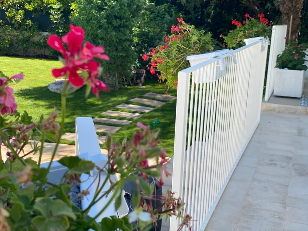 Villa a Bari — dettaglio del giardino e fiori
